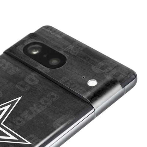 NFL Dallas Cowboys Black & White Pixel Skins